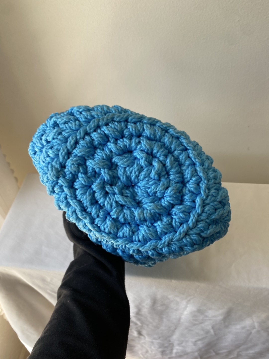 Handmade bucket bag