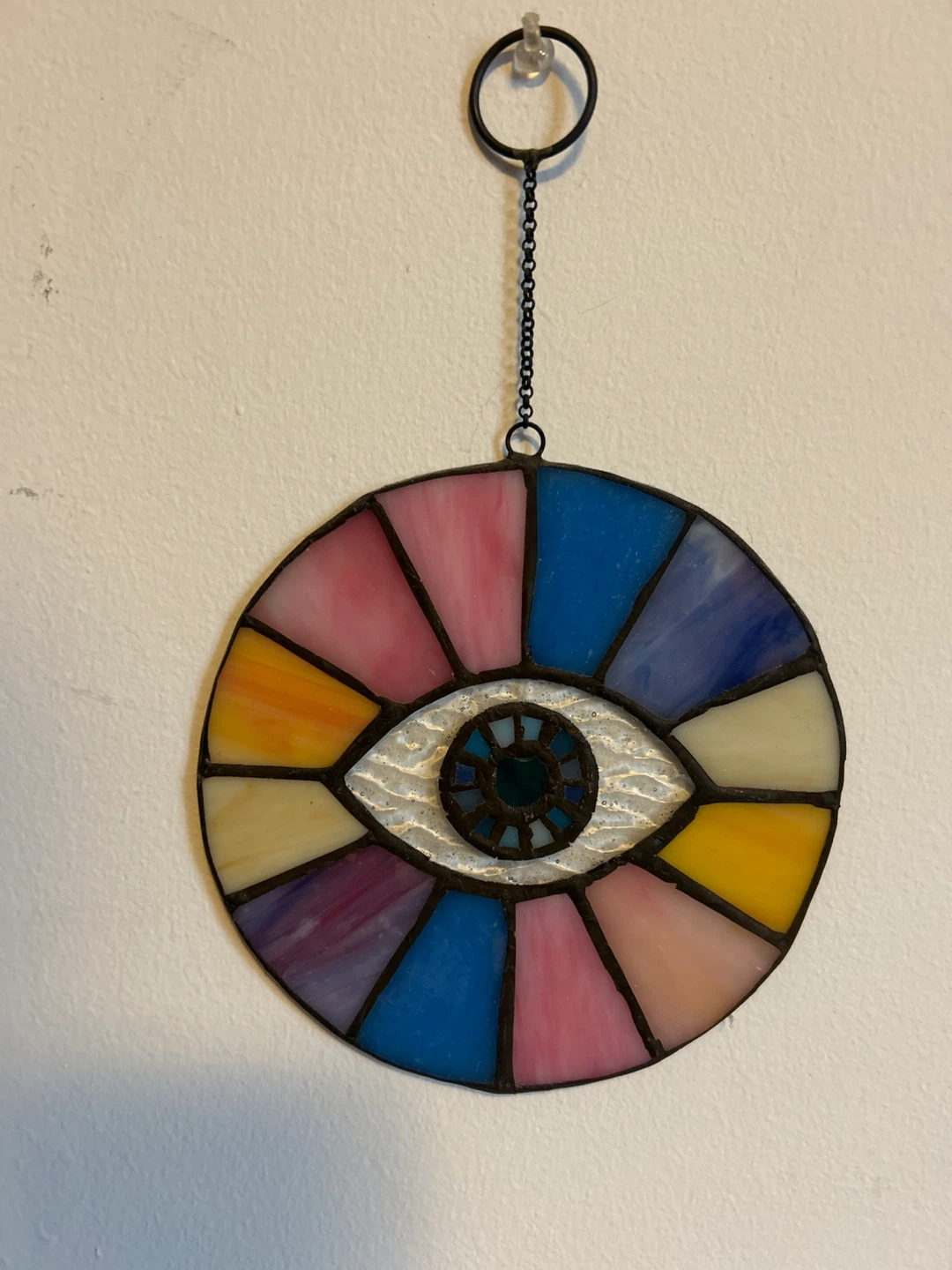 Urban Outfitters Vitrail Radial Eye Stained Glass Suncatcher