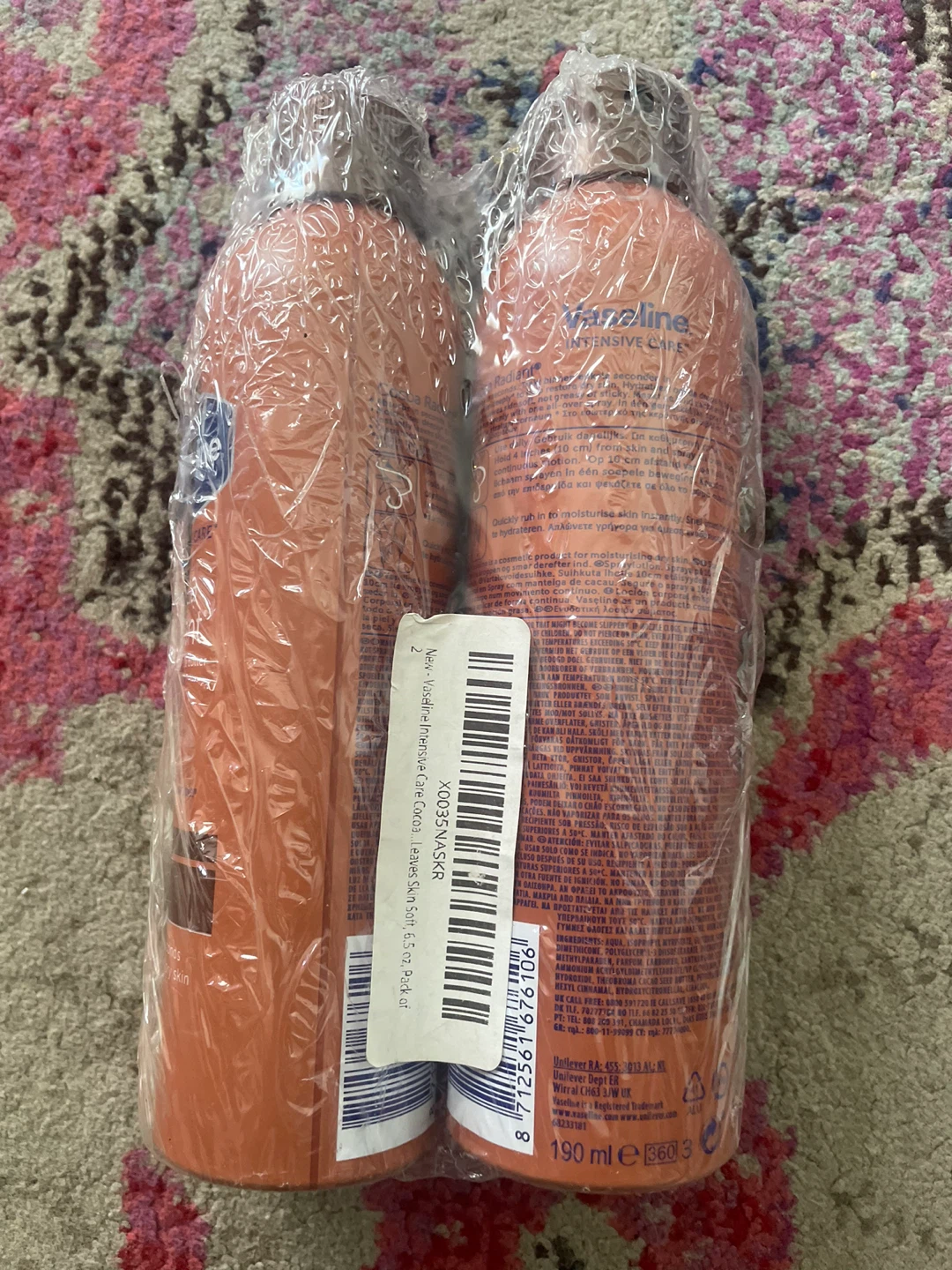 Vaseline Intensive Care Cocoa Radiant Body Lotion (2 pack) - photo 2