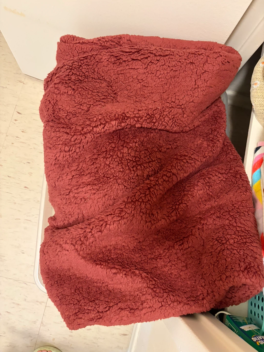 Red Throw Blanket