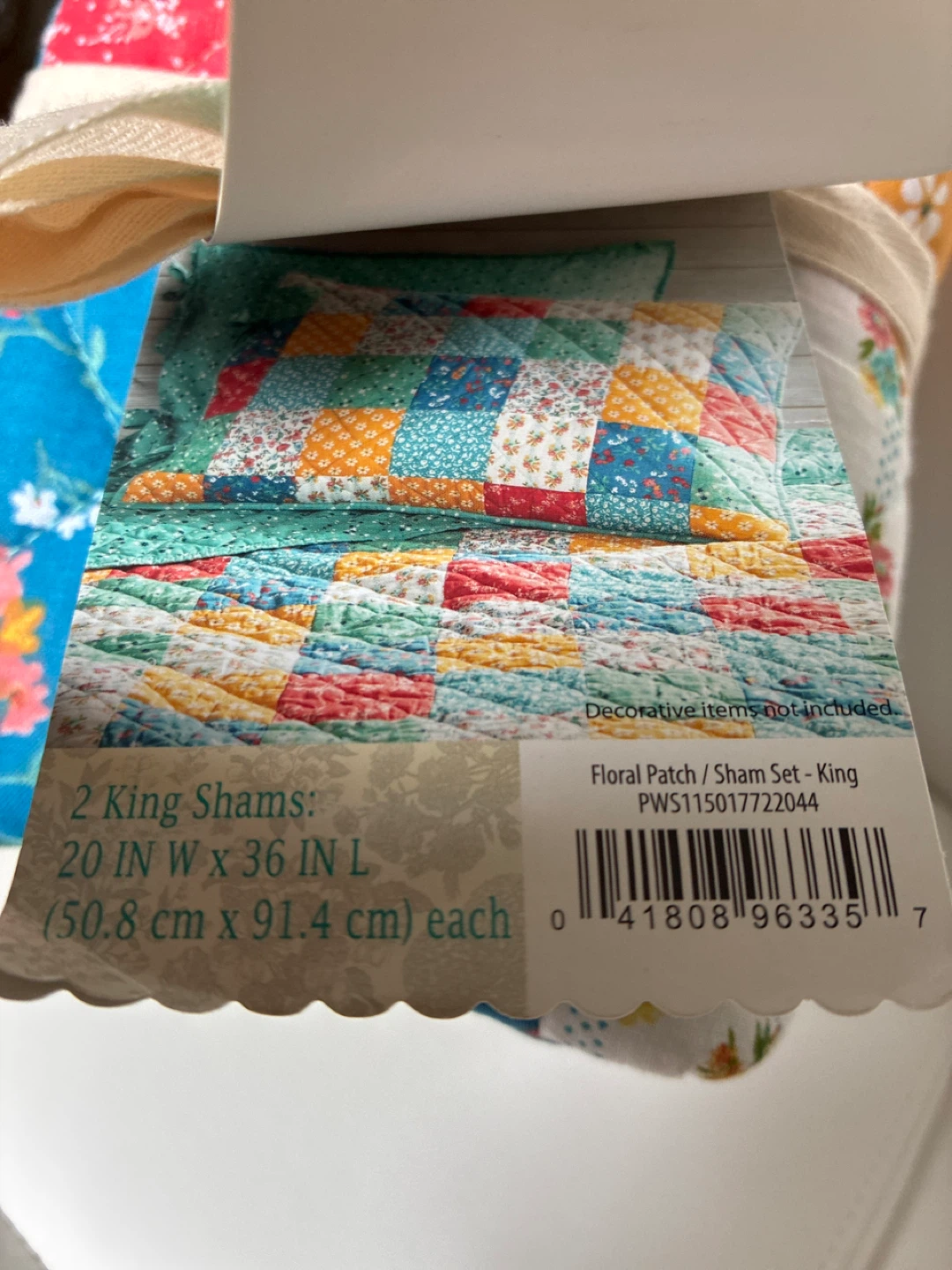 The Pioneer Woman Floral Patch King Sham Set - photo 2