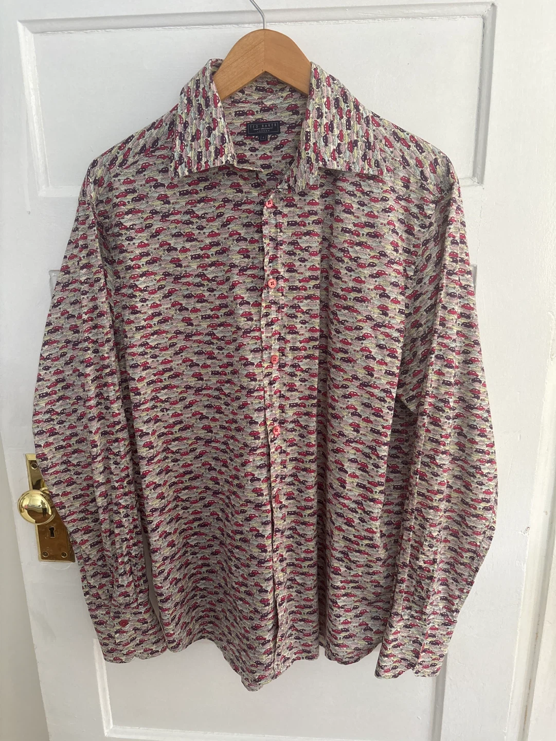 Ted Baker Men's Car Print Dress Shirt - photo 2