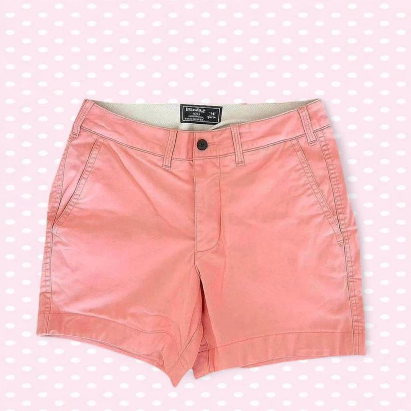 y2k pink abercrombie & fitch shorts