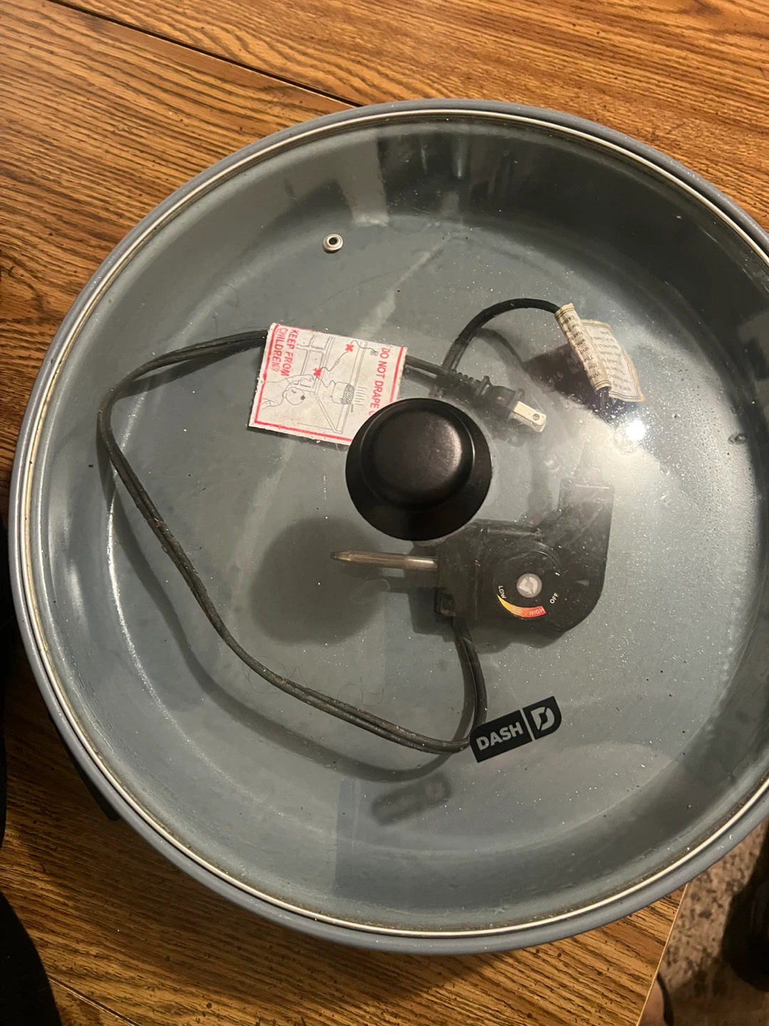 DASH Electric Skillet with Glass Lid