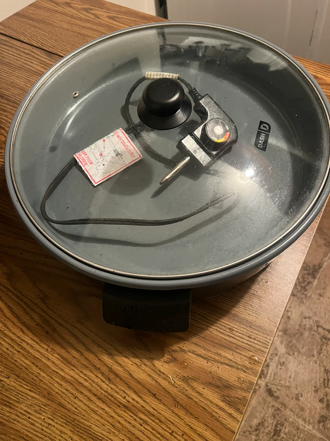 DASH Electric Skillet with Glass Lid - photo 3
