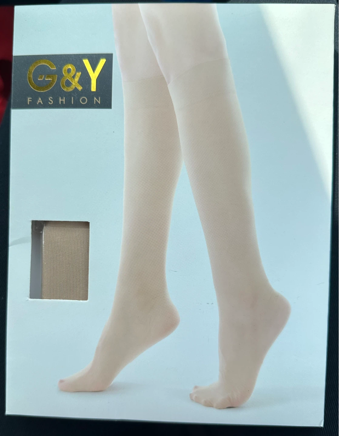 G&Y Fashion Knee High Sheer Stockings (6 Pairs)