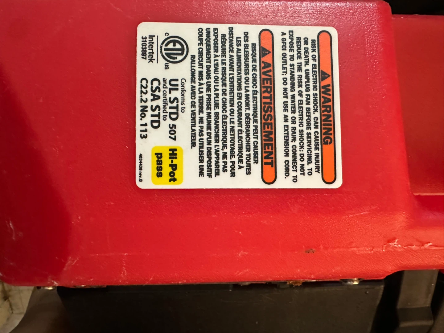 Professional Air Mover Fan - photo 2