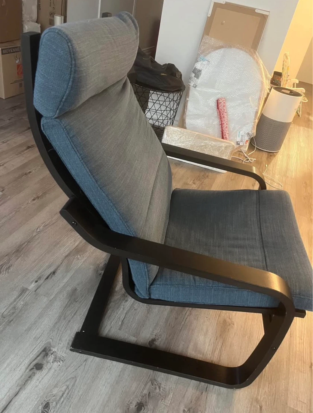 IKEA Poäng Armchair - blue