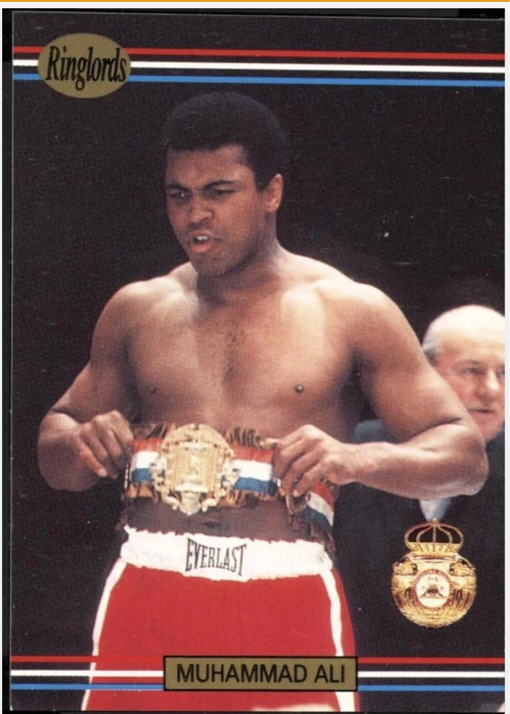 1991 Ringlords Boxing Complete Trading Card Set - photo 2