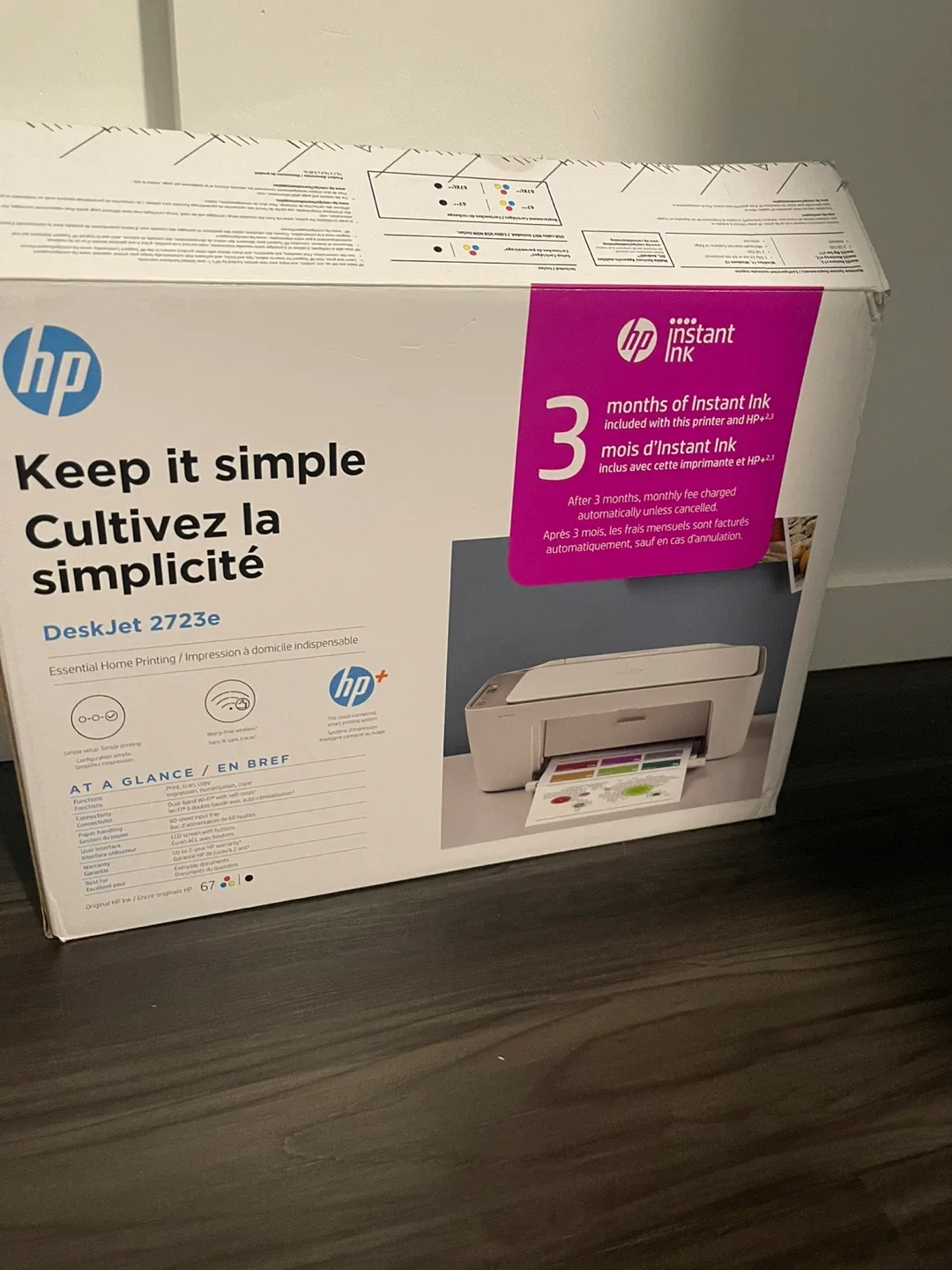 HP DeskJet 2723e All-in-One Printer - photo 2