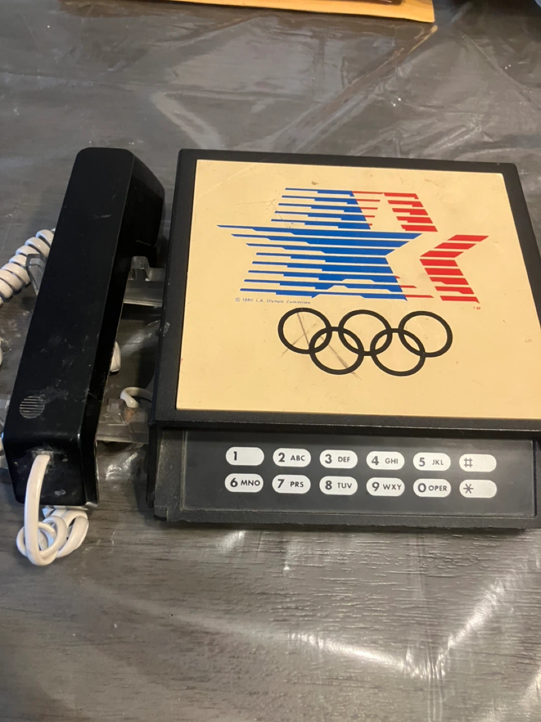 1980 LA Olympics Rotary Phone