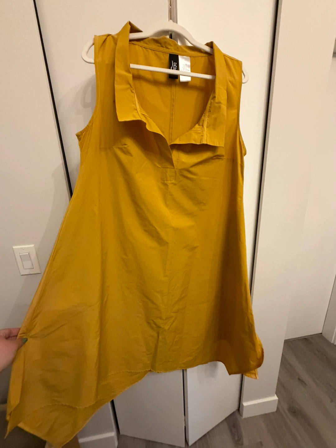 Igor Or "Callas" Dress M (42/44) Mustard Yellow - photo 3