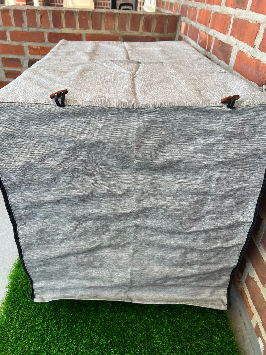 Dog Crate Cover and Blue Mat Included - photo 3