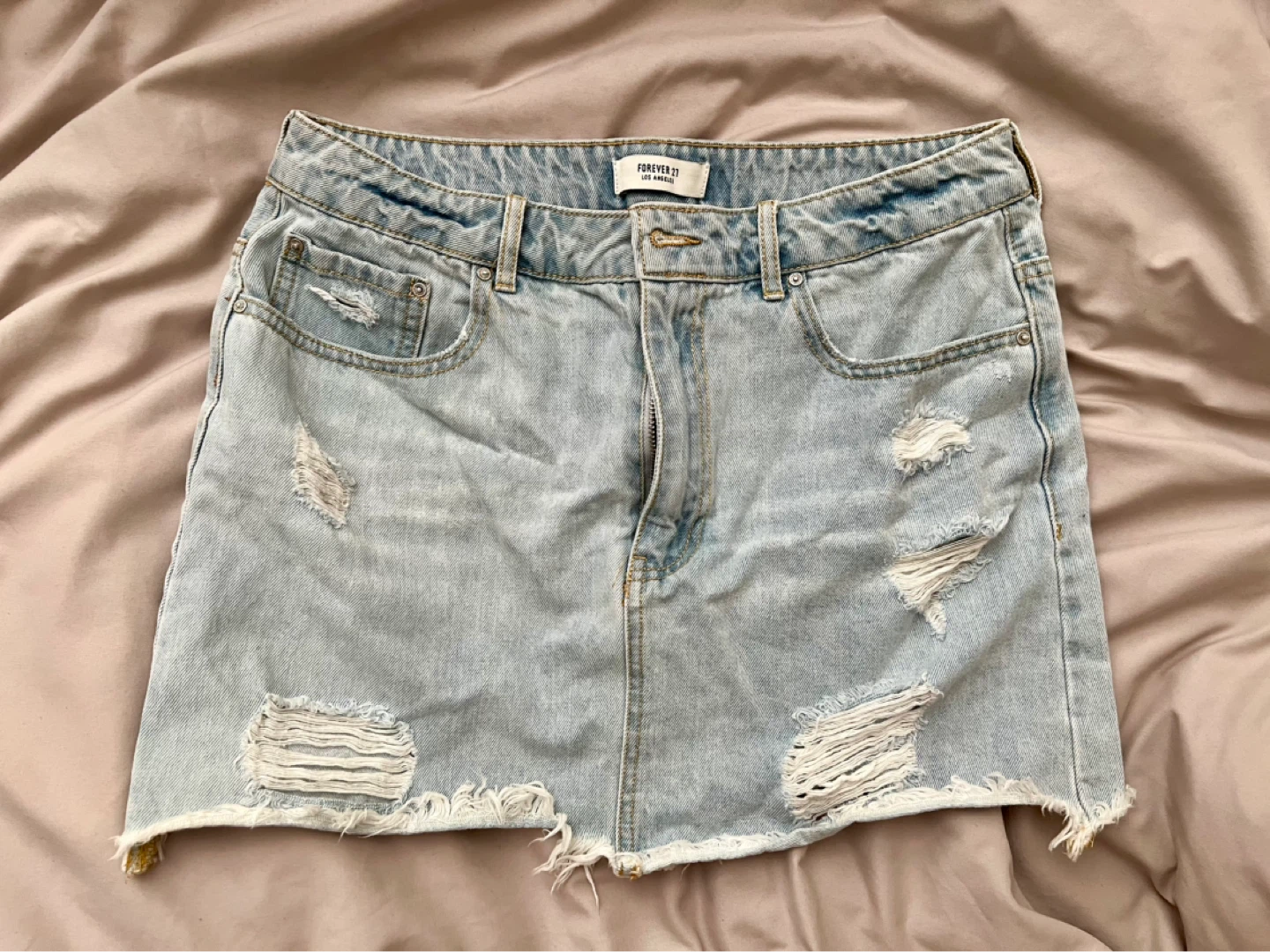 Prophecy Girl Pixel Heart Blouse & Forever 21 Denim Skirt - photo 5