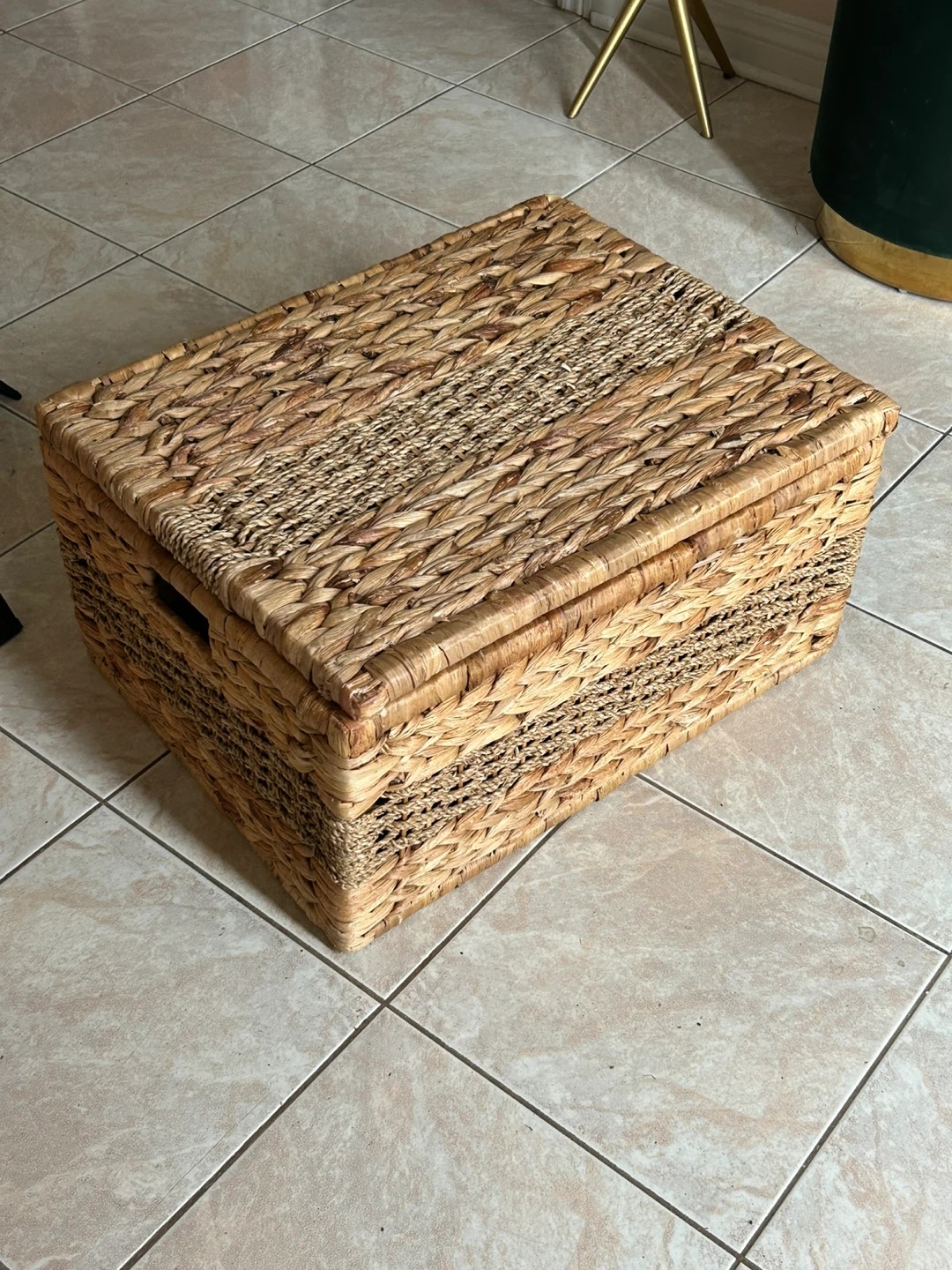 Woven Storage Trunk Basket