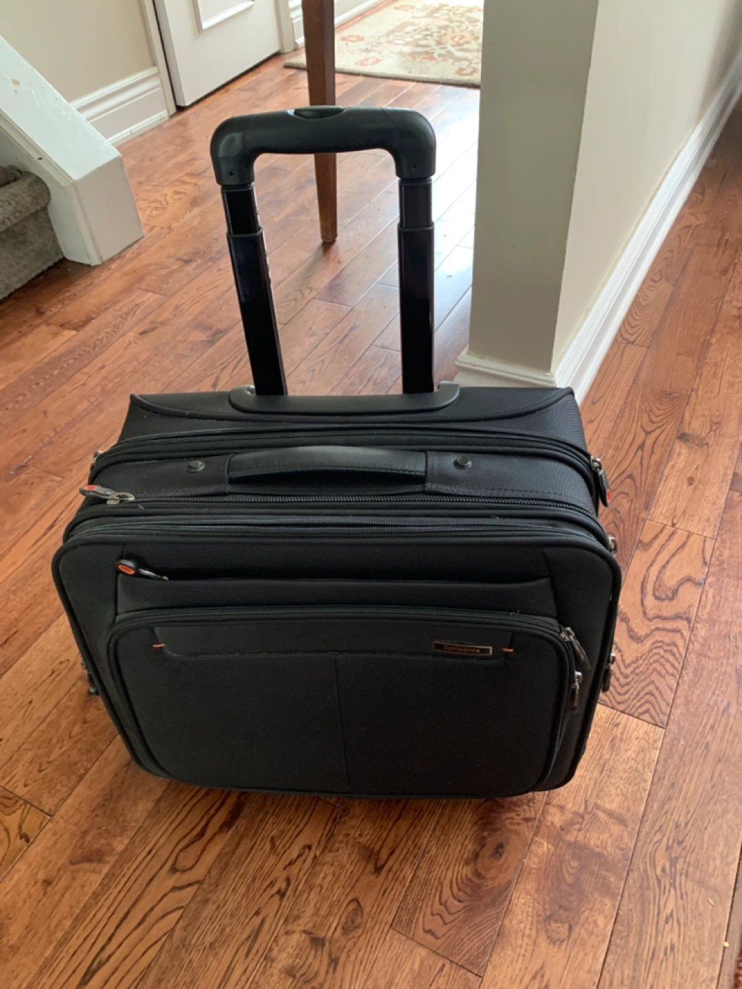 Black Samsonite Rolling Carry-On Luggage - photo 2