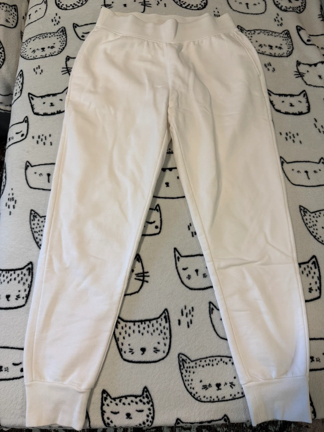 Tna White Joggers Size M