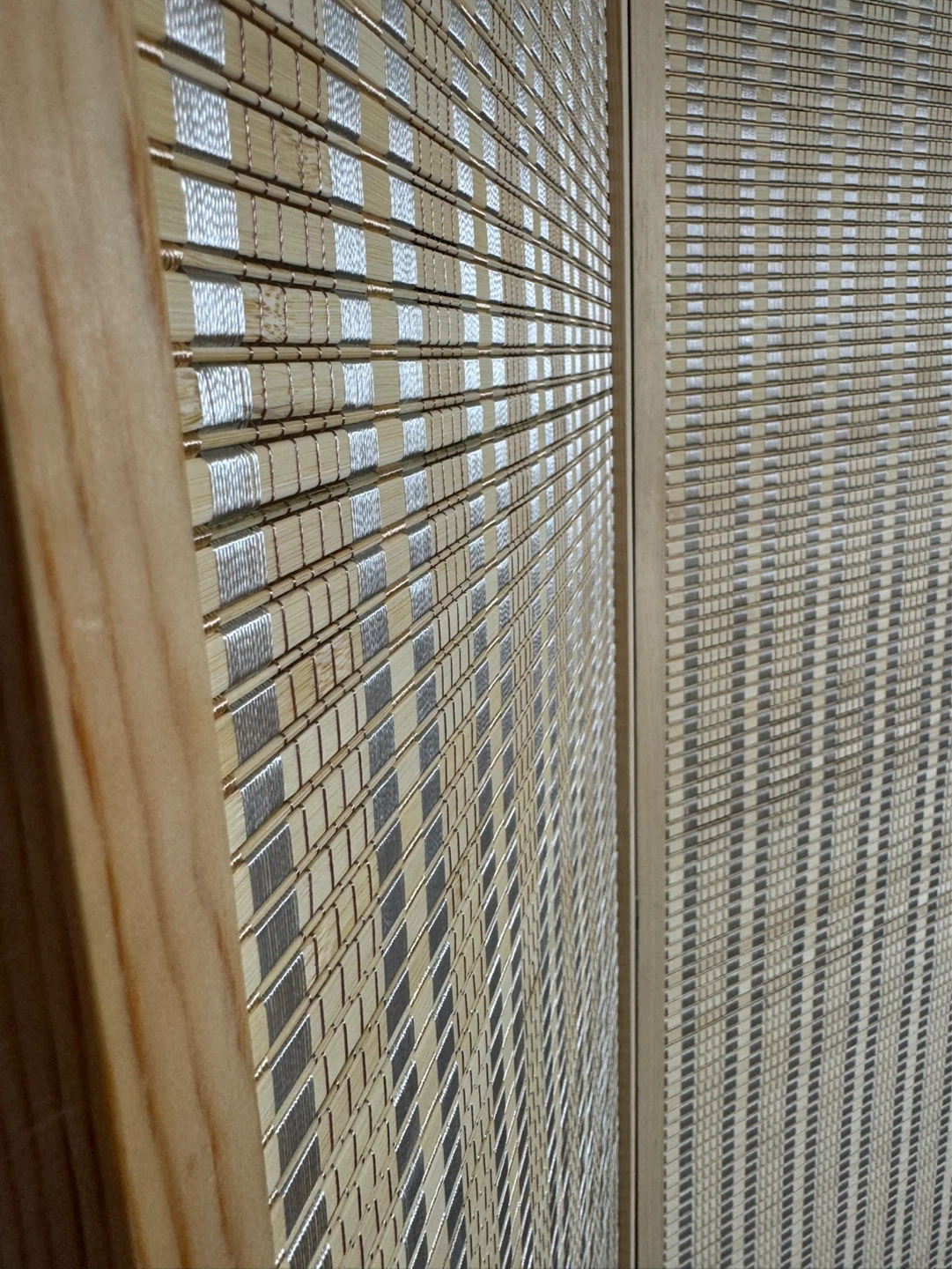 Wooden Folding Room Bamboo Divider Screen - photo 5