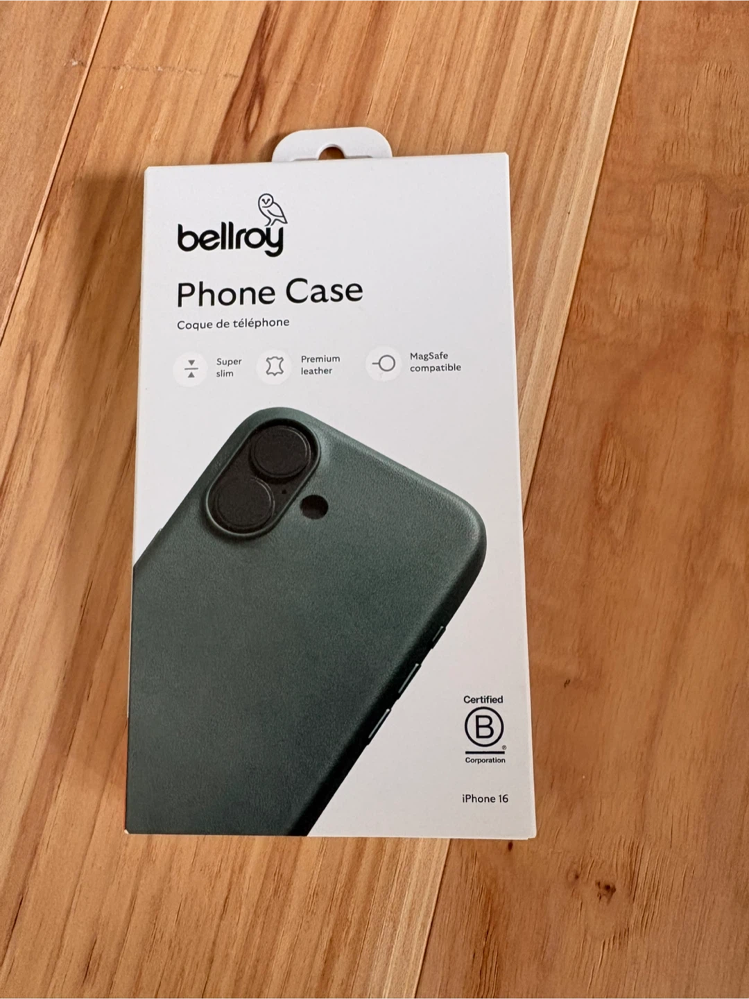 Bellroy Phone Case for iPhone 16 - agave