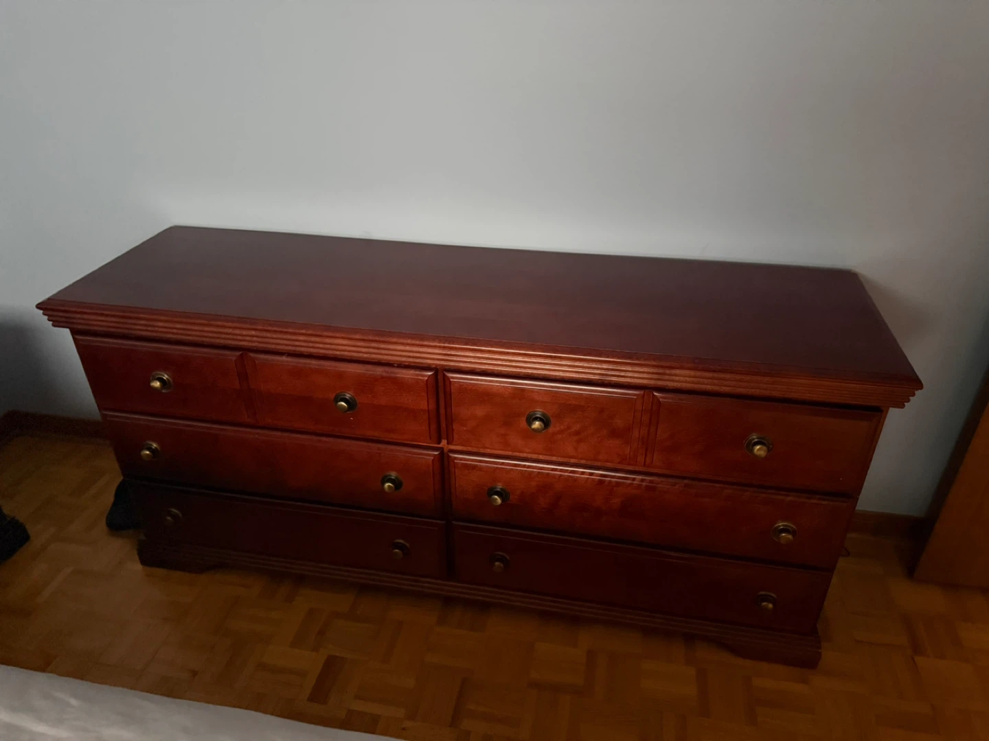 Cherry Wood Bedroom Set - photo 3