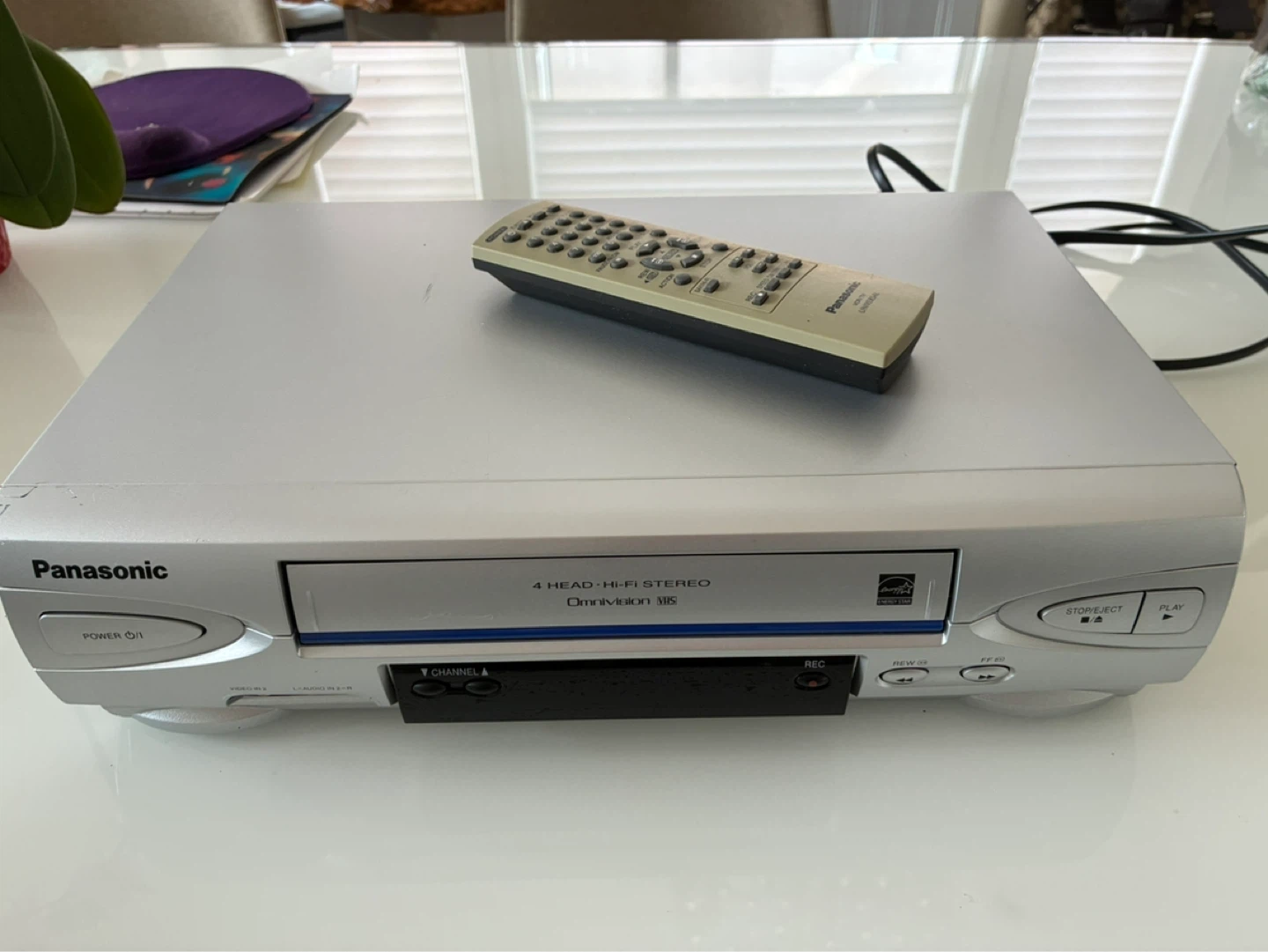 Panasonic Omnivision VCR 4 Head Hi-Fi Stereo