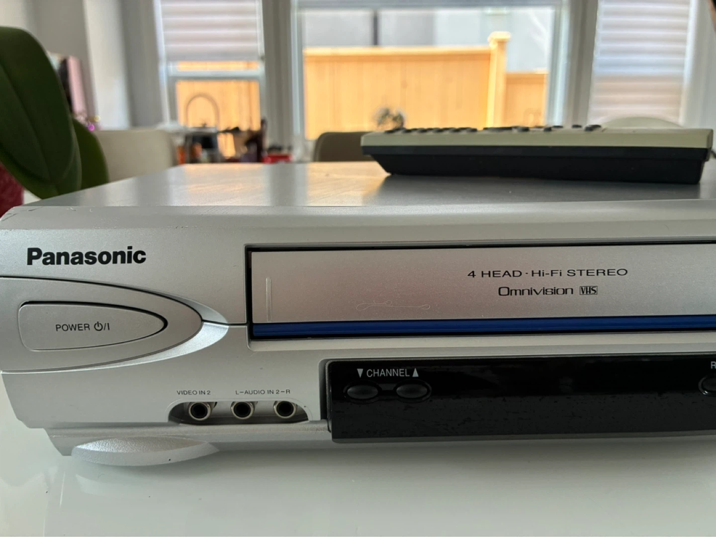 Panasonic Omnivision VCR 4 Head Hi-Fi Stereo - photo 2