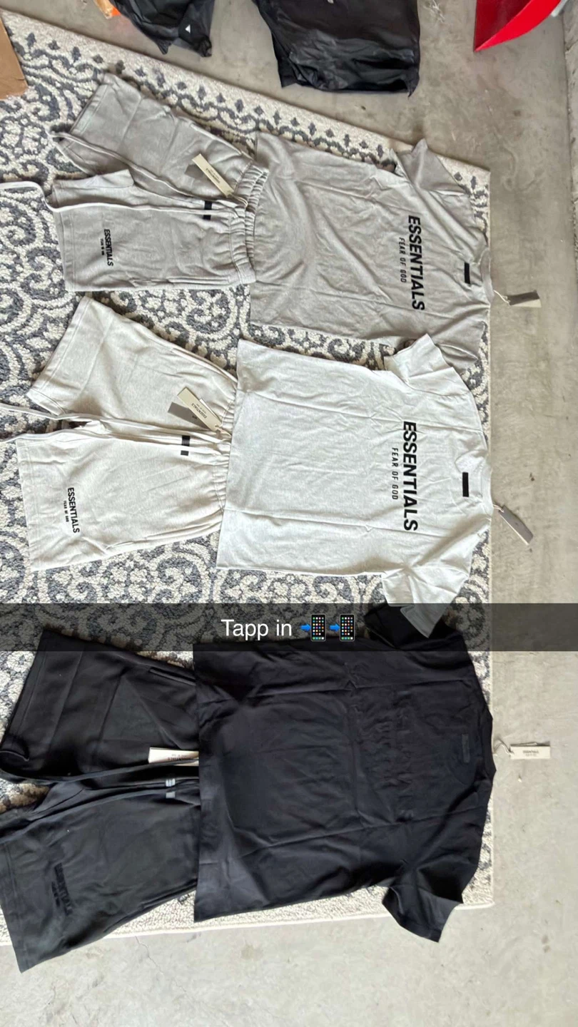 Fear of God Essentials T-Shirt and Shorts Set