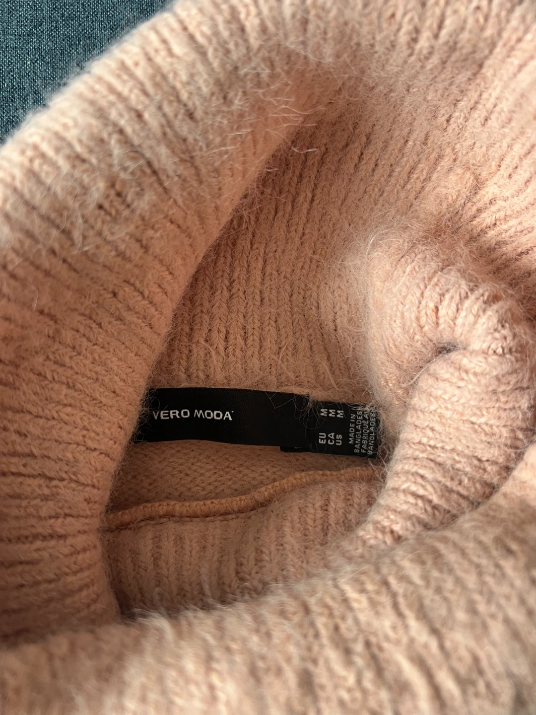 Vero Moda Women's Pink Turtleneck Sweater Size M - photo 2