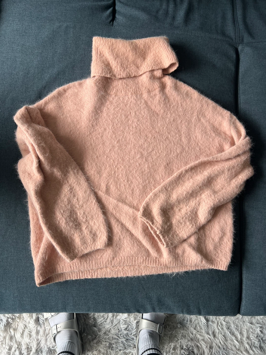 Vero Moda Women's Pink Turtleneck Sweater Size M