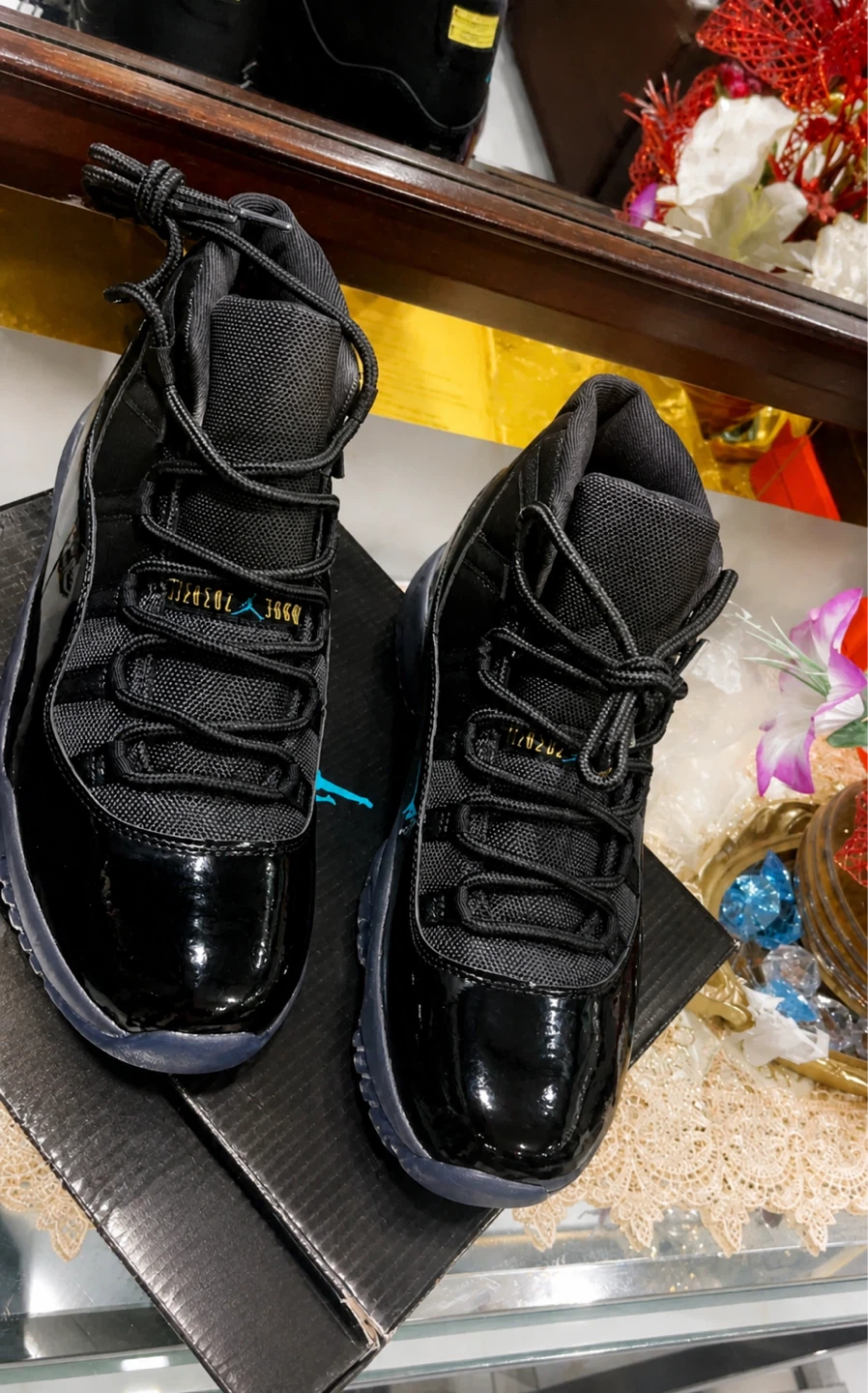Air Jordan 11 "Black Concord" Men's Sneakers - photo 2