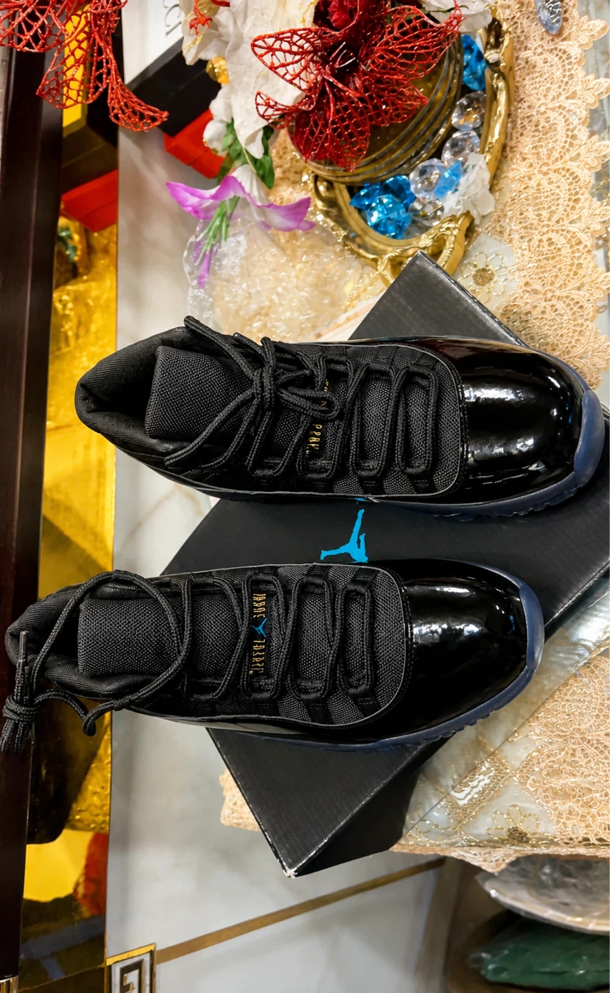 Air Jordan 11 "Black Concord" Men's Sneakers - photo 3