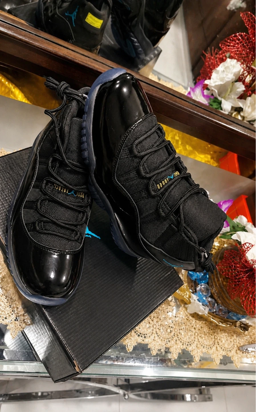 Air Jordan 11 "Black Concord" Men's Sneakers - photo 4