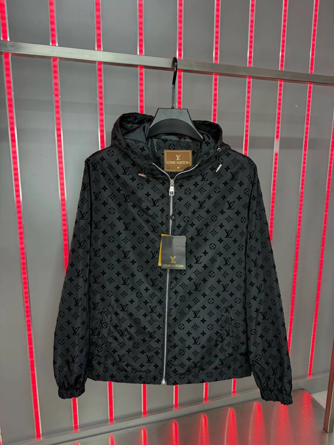 Louis Vuitton Monogram Windbreaker Jacket - Size L