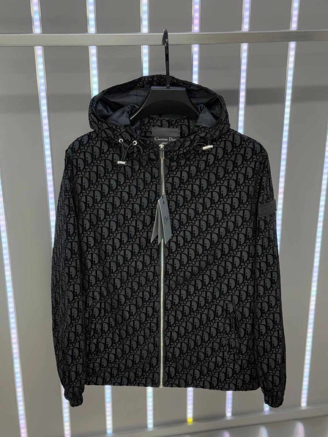 Louis Vuitton Monogram Windbreaker Jacket - Size L - photo 2