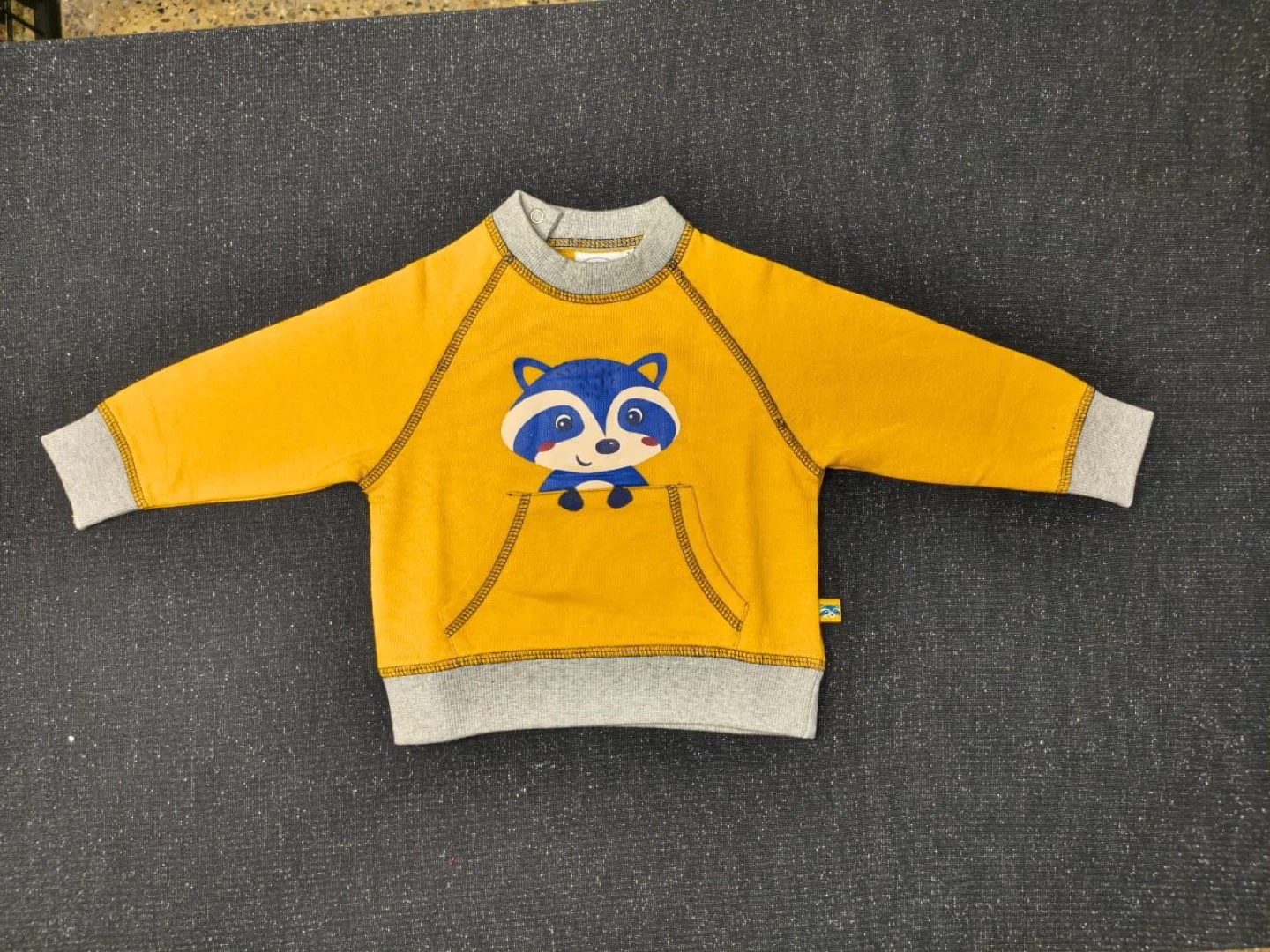 Druk Raccoon Sweater