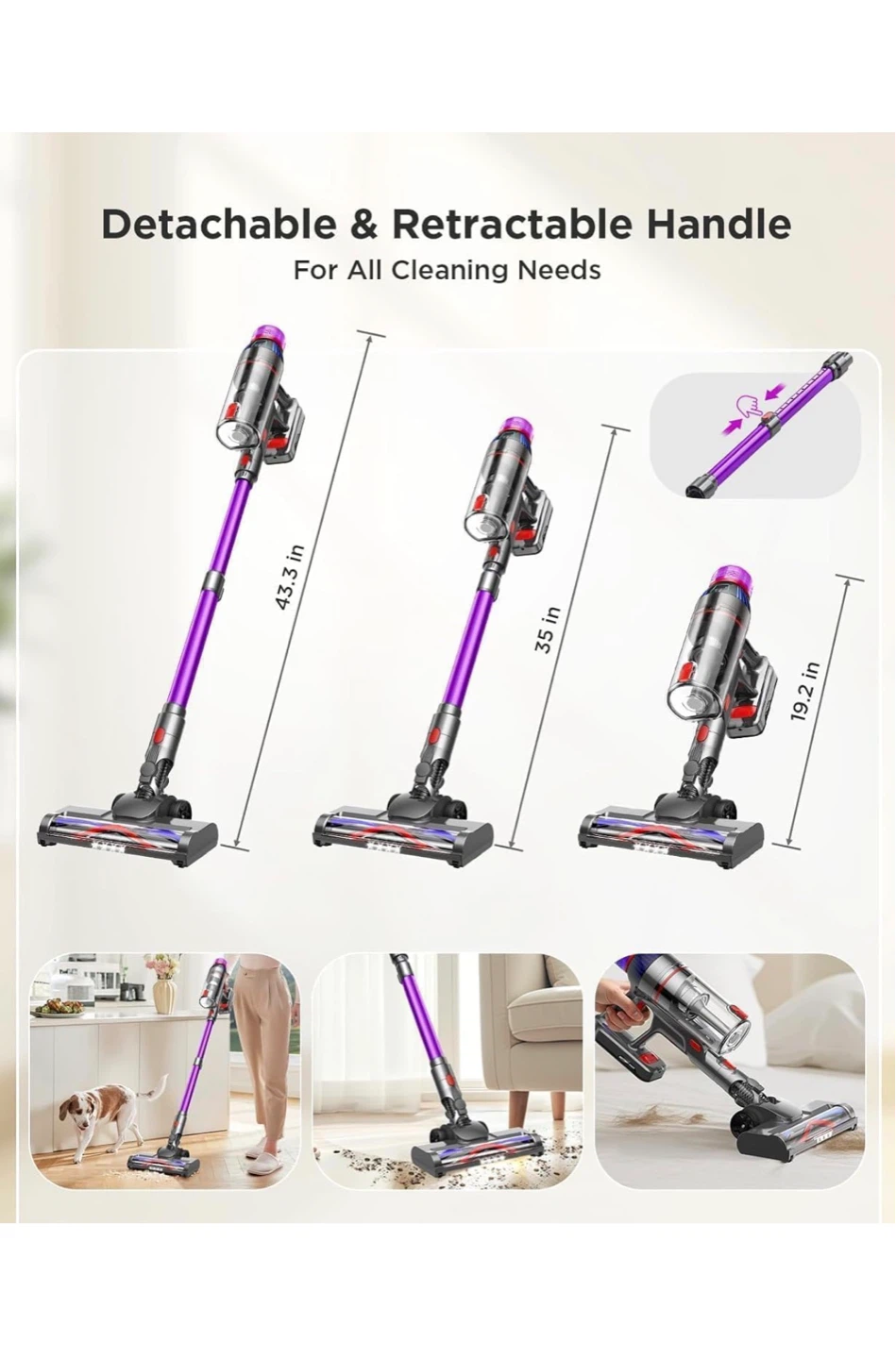 Cordless Stick Vacuum Cleaner - photo 2
