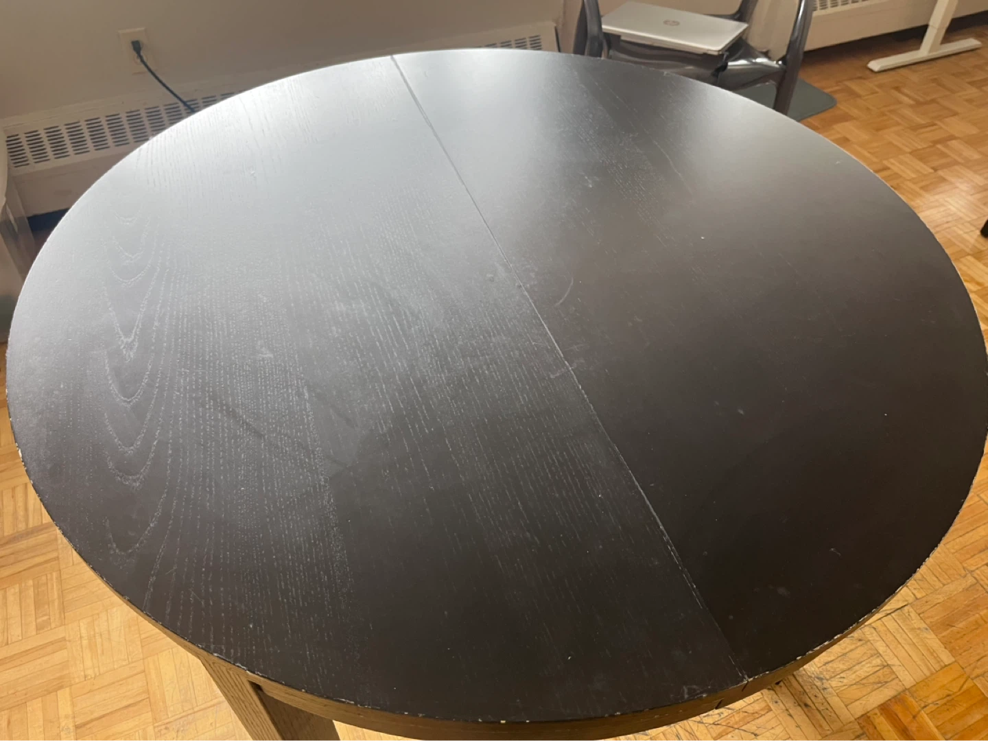 Black Extendable Dining Table - photo 4