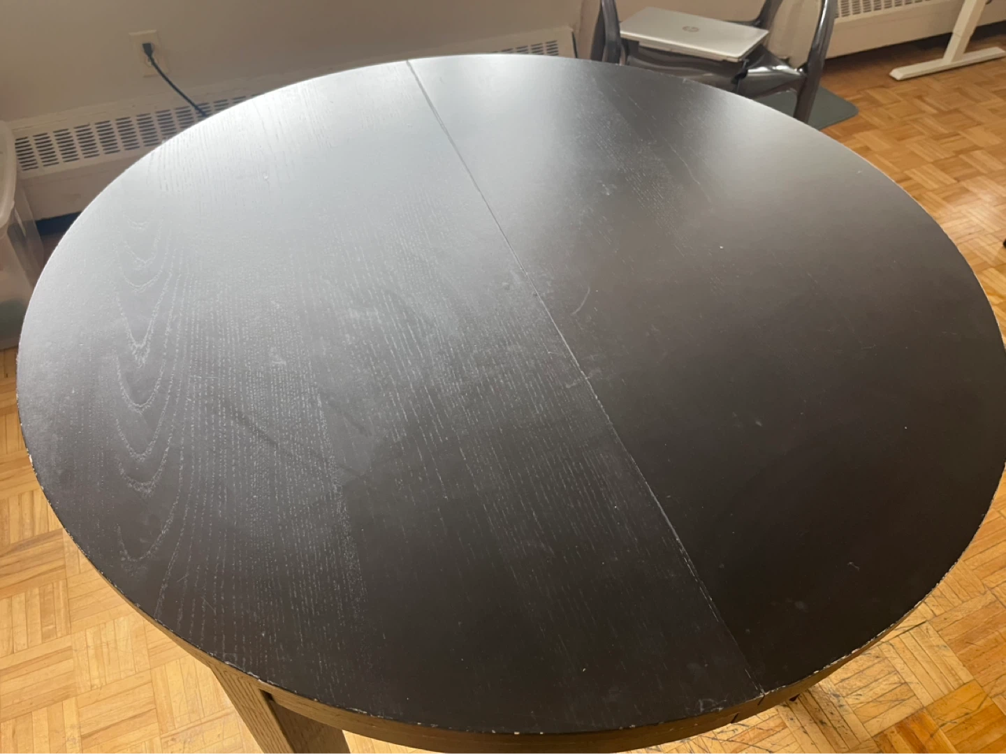 Black Extendable Dining Table