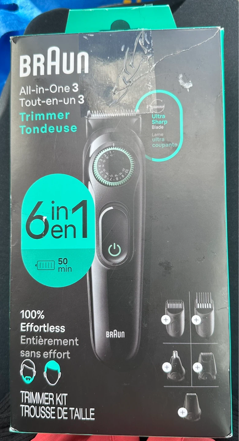 Braun All-in-One 3 Trimmer Kit 6 in 1