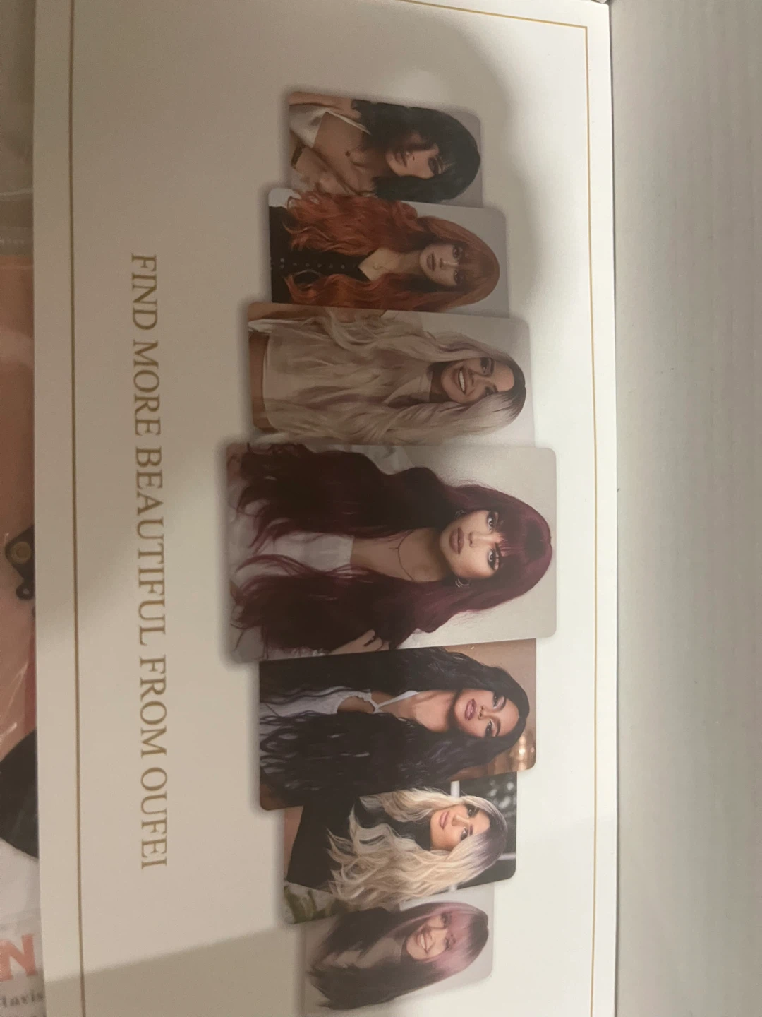 OUFEI Ombre Blonde Wig