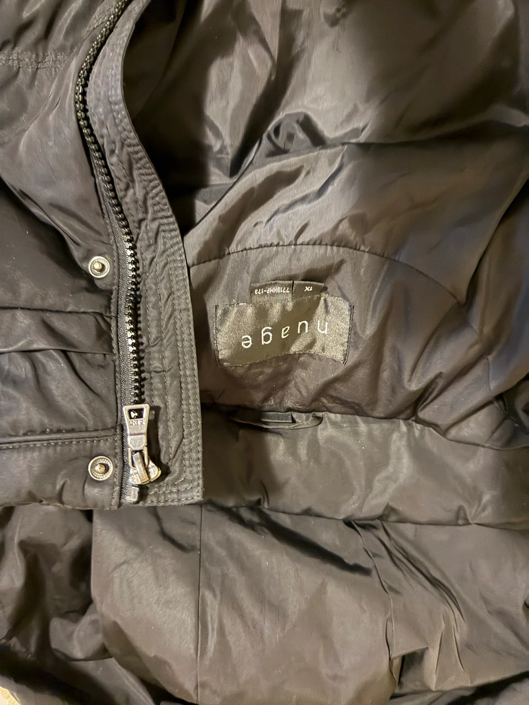 Nuage Black Puffer Jacket - photo 2