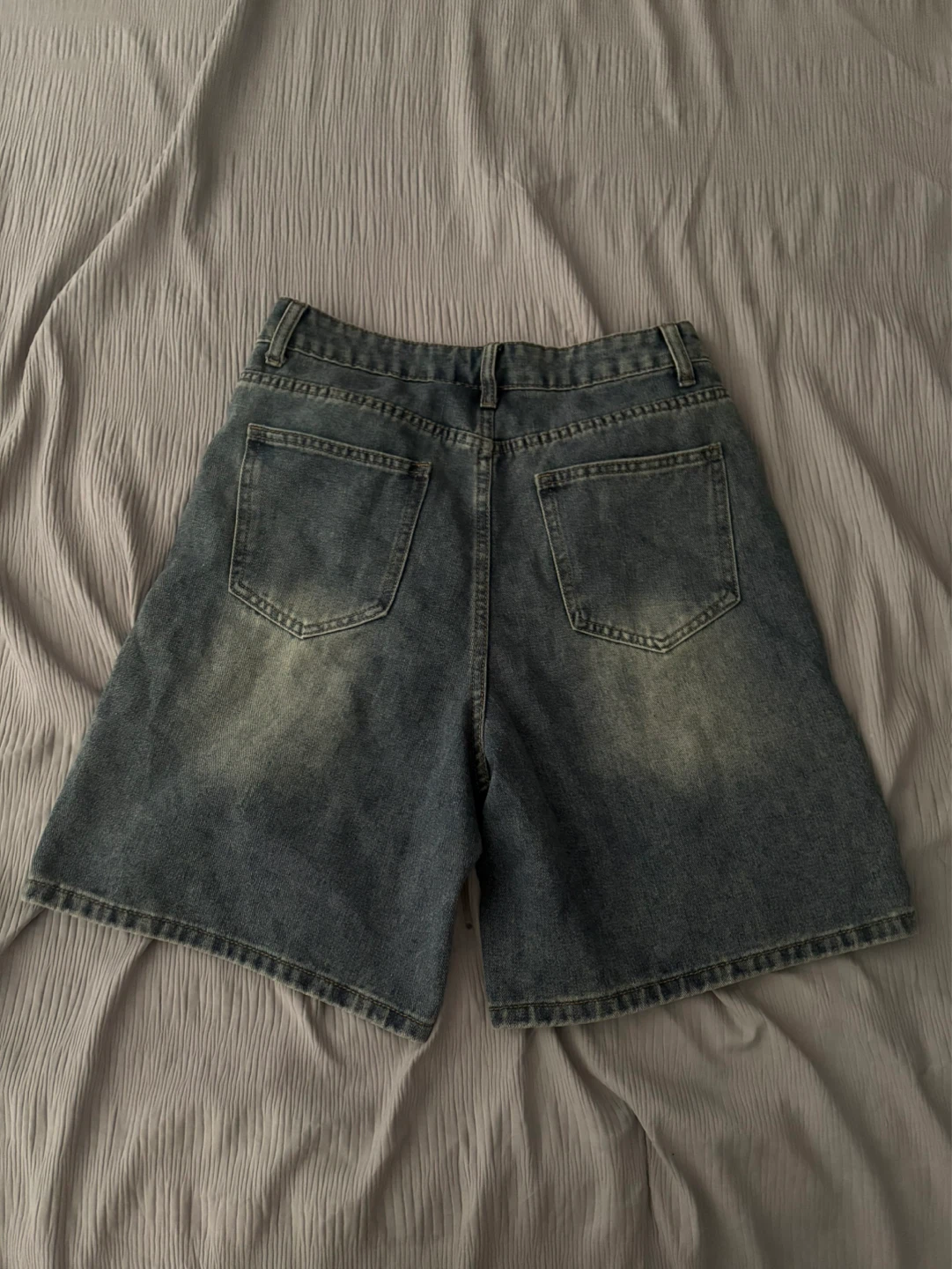 Dazy Women's Denim Bermuda Shorts Size L - photo 3