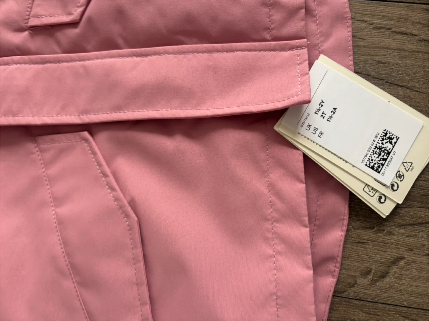 H&M Pink Rain+WinterJacket - 2T - photo 3