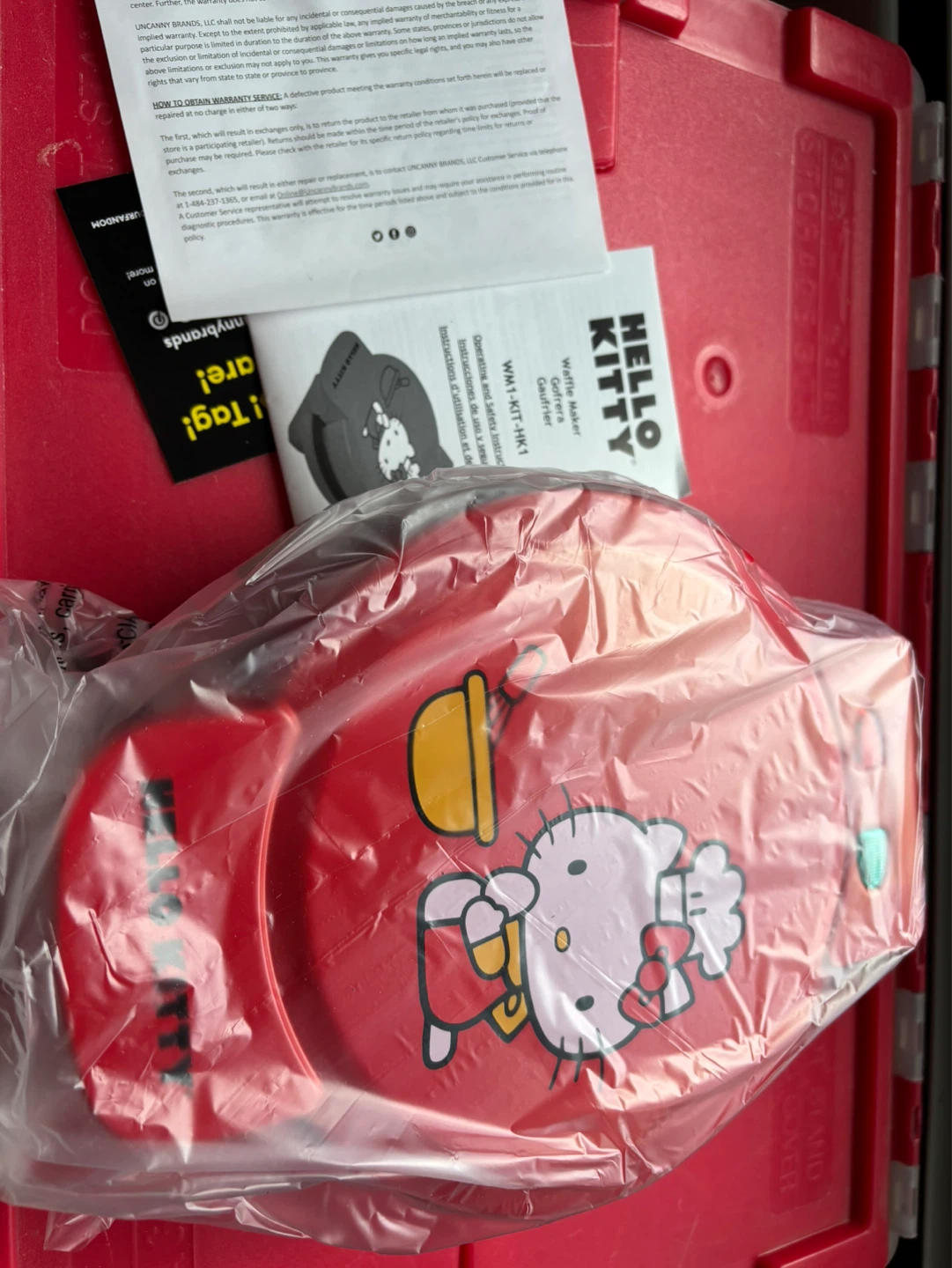 Hello Kitty Waffle Maker - photo 4