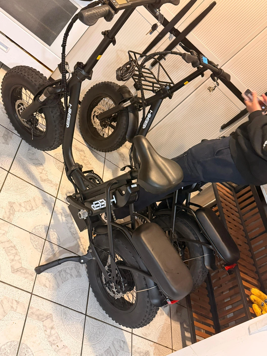 2 electric bikes