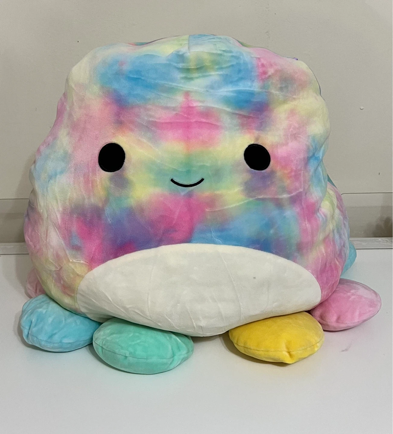 Large Squishmallow Tie-Dye Octopus Plush