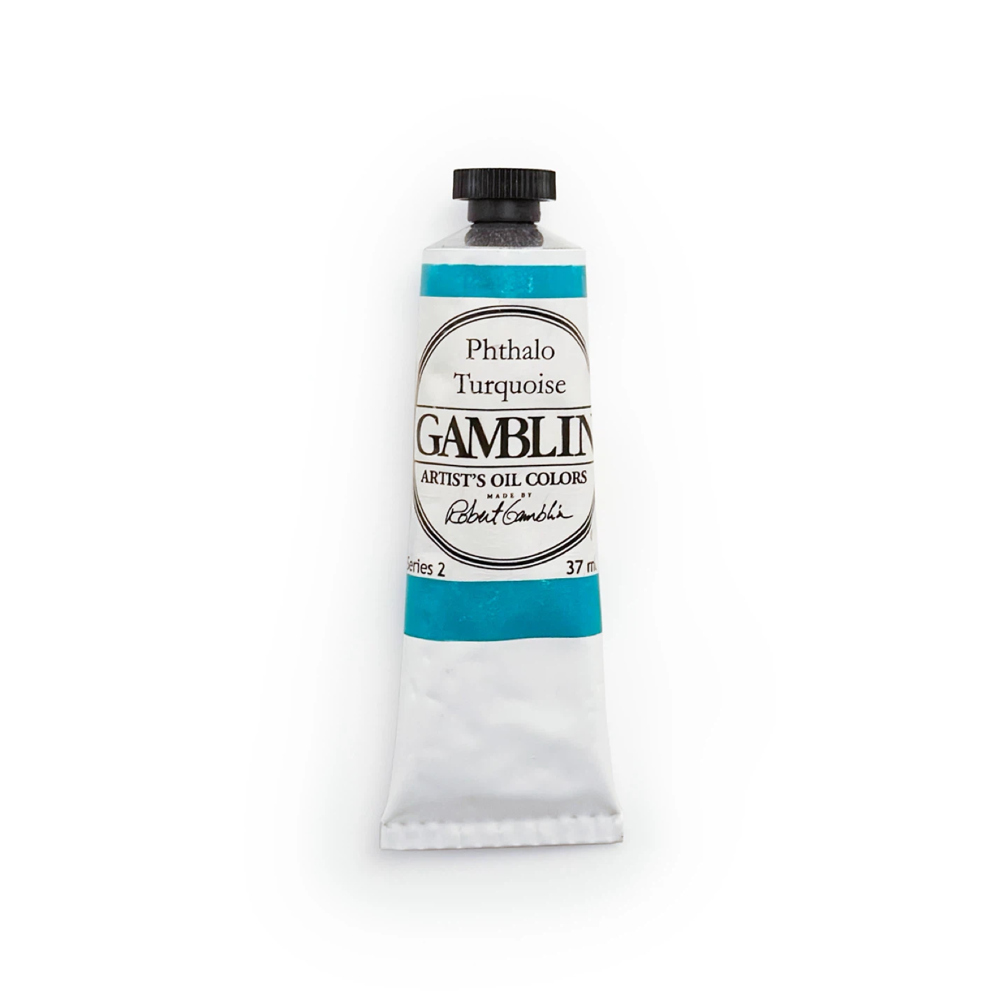 GAMBLIN Oil Color Tube, Phthalo Turquoise