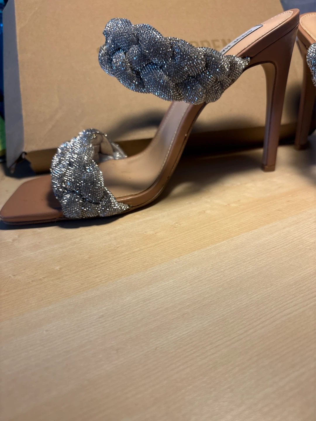 Steve Madden Kenley Rhinestone Heels Size 11 - photo 2