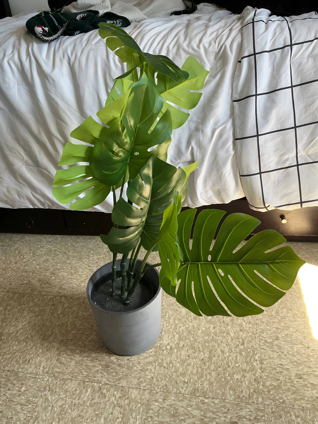Artificial Monstera Plant in Pot