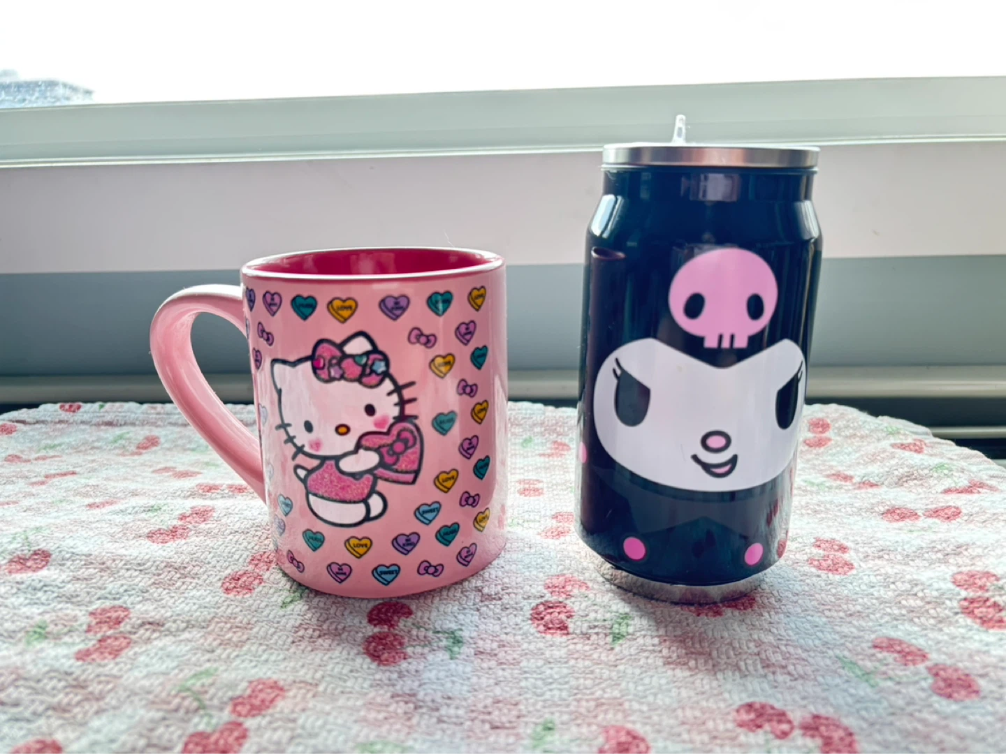 Hello Kitty & Kuromi Mug and Tumbler Set